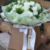 White rose bouquet 